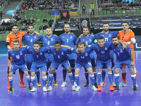 Azərbaycanın futzal millisi 1/4 finalda Portuqaliyaya rəqib olub