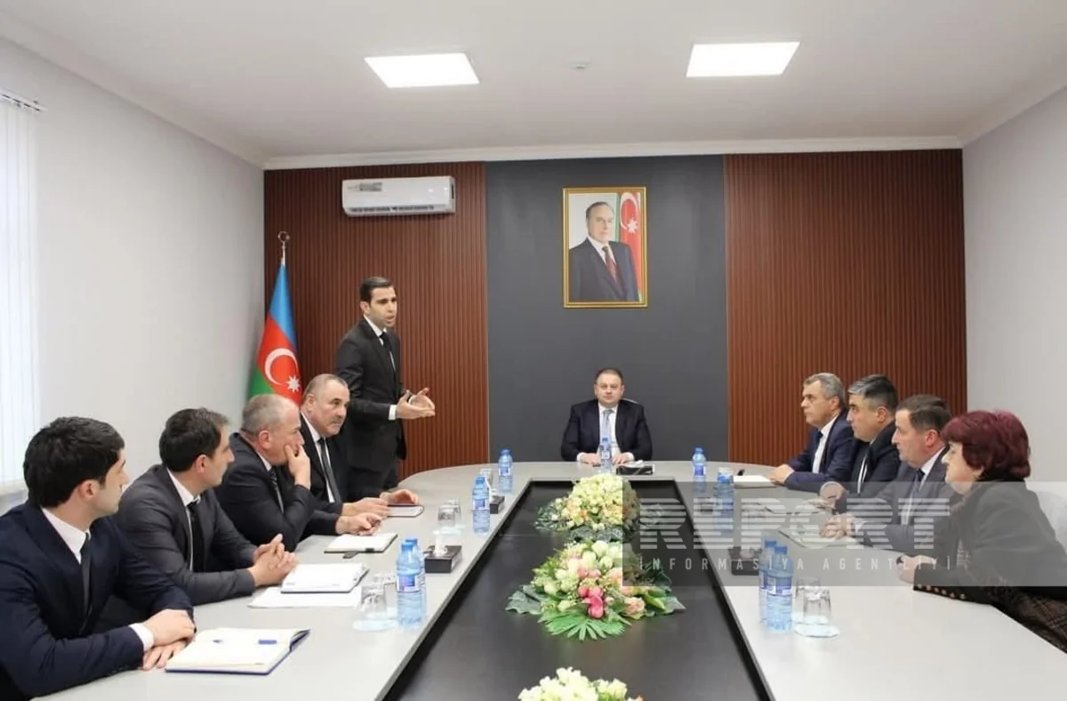 Oğuzda yaşayan udi icması ilə görüş keçirilib