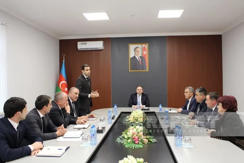 Oğuzda yaşayan udi icması ilə görüş keçirilib
