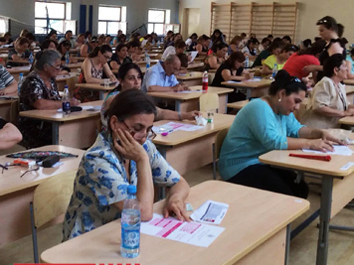 Bu gün və sabah müəllimlərin iş yerinin dəyişdirilməsi üzrə test imtahanları keçiriləcək