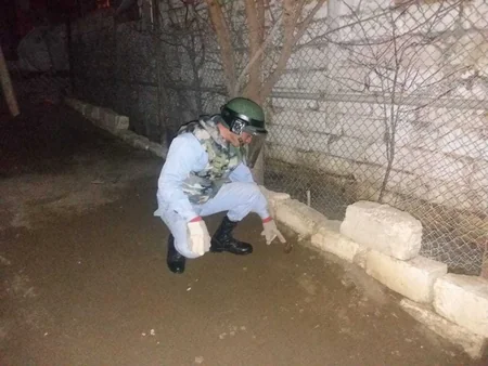 Abşeronda 1 ədəd F-1 əl qumbarası aşkar edilib