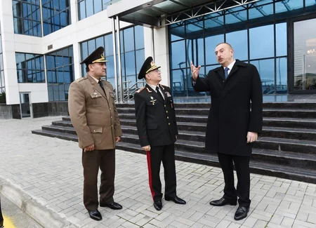 Prezident FHN-in idman-sağlamlıq klubunun açılışında iştirak edib - YENİLƏNİB
