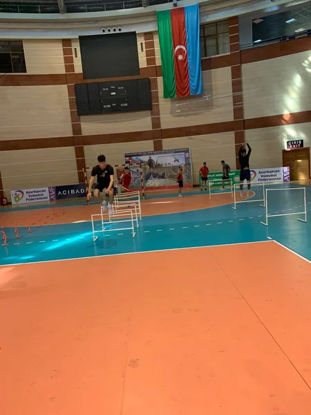 Azərbaycanın voleybol millisi nüfuzlu yarışlara Bakıda hazırlaşır