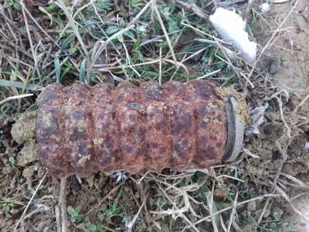 Goranboyda 3 ədəd partlamamış hərbi sursat aşkarlanıb