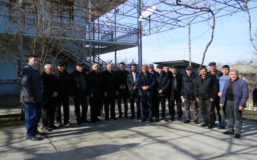 Gürcüstanda 20 Yanvar şəhidlərinin yaxınlarına yardım edilib