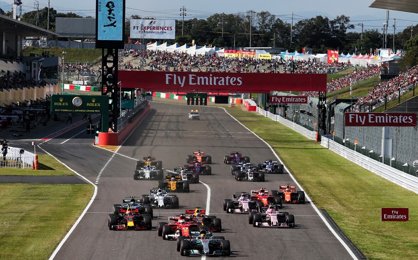 Formula 1 daha 4 il Yaponiyada keçiriləcək