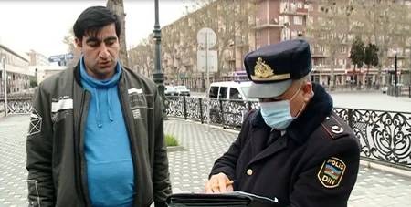 Gəncədə karantin rejimini pozan şəxslərə protokol tərtib edildi