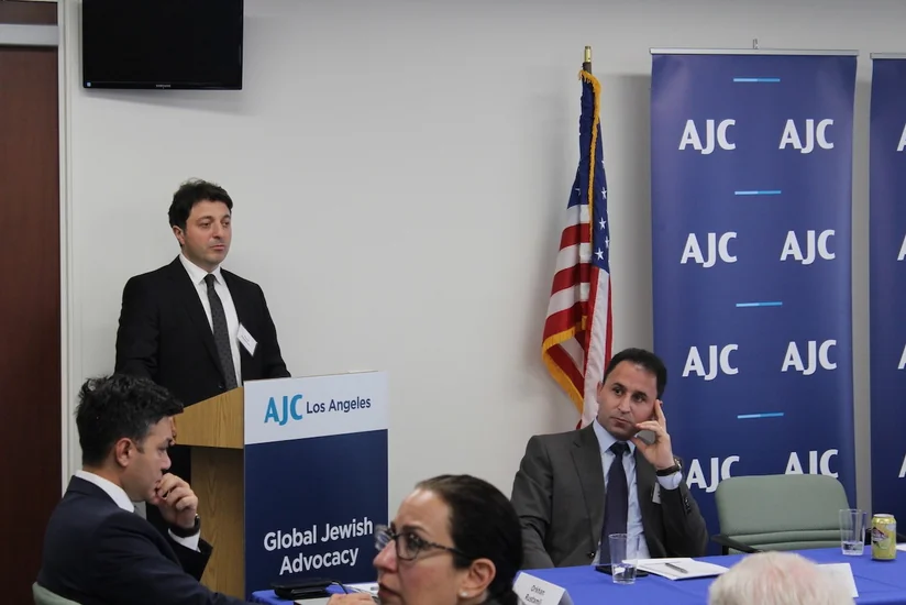 Dağlıq Qarabağın azərbaycanlı icmasının sədri Los-Ancelesdə Amerika Yəhudi Komitəsinin rəhbərliyi ilə görüşüb
