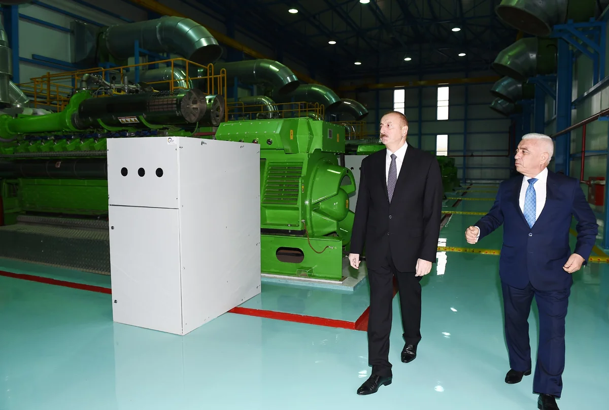 President Ilham Aliyev attends inauguration of power station in Lerik