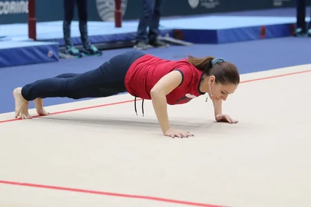 Azərbaycan Gimnastika Federasiyası ilk dəfə valideynlərin də iştirakı ilə Estafet Yarışları keçirib