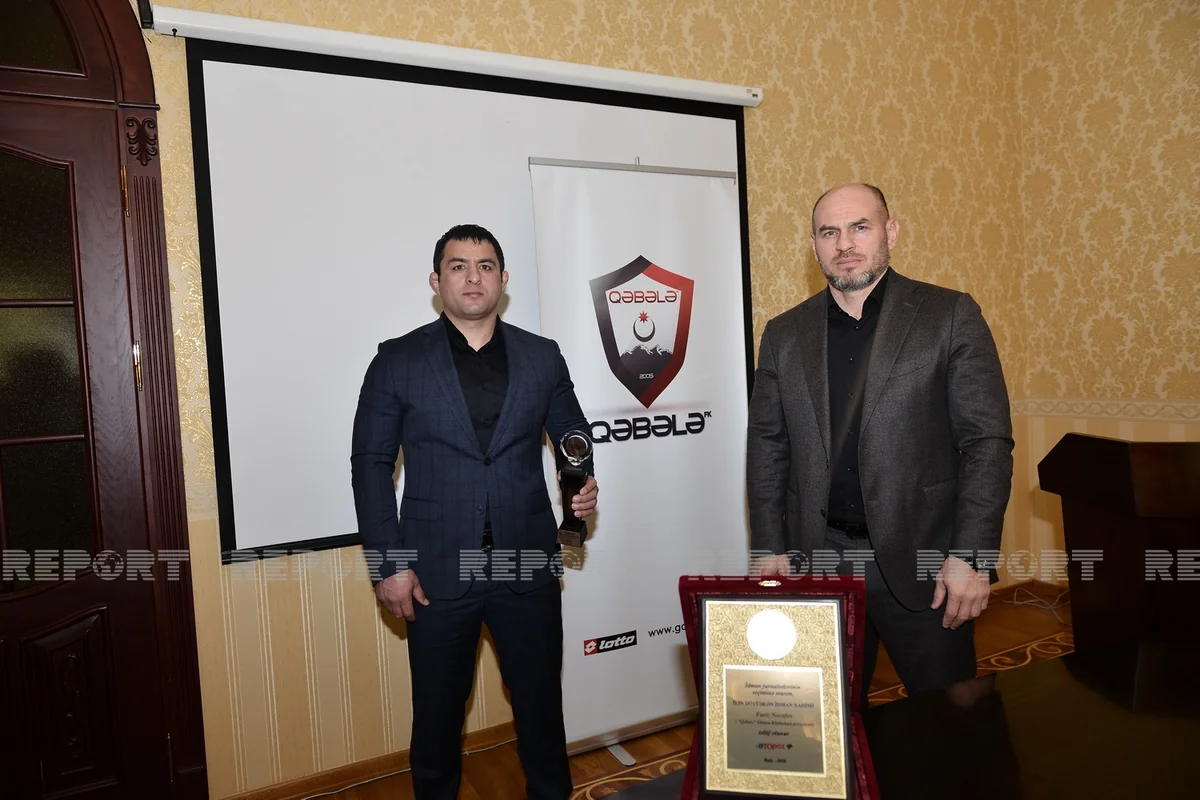 İlin Döyüşkən İdman Xadimi və Döyüşkən Məşqçisi mükafatlandırıldı