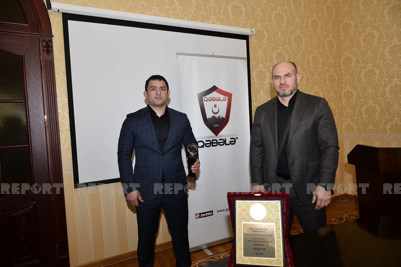 İlin Döyüşkən İdman Xadimi və Döyüşkən Məşqçisi mükafatlandırıldı