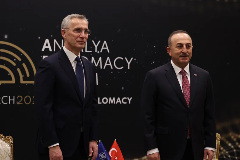 Mövlud Çavuşoğlu NATO-nun Baş katibi ilə görüşüb