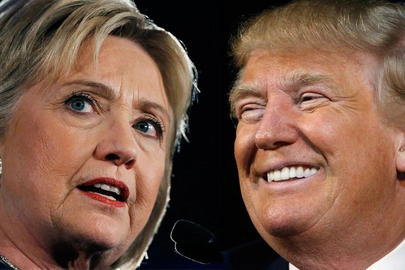 Sorğu: Klinton bir neçə əsas ştatda Trampı üstələyir