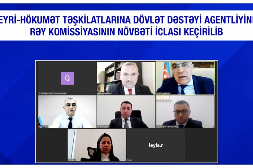 QHT-lərə Dövlət Dəstəyi Agentliyinin Rəy Komissiyasının növbəti iclası keçirilib