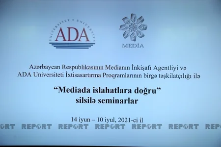 “Mediada islahatlara doğru” mövzusunda seminarlar davam edir