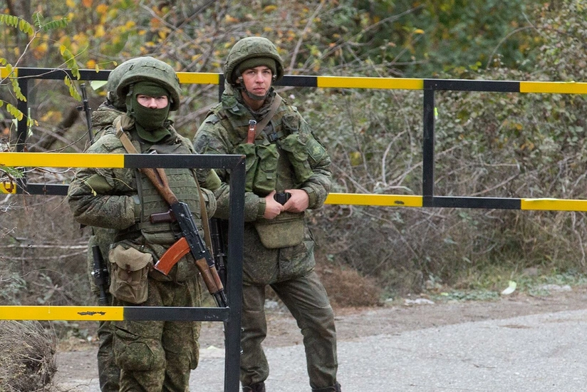 MoD: Russian peacekeepers delivered 185 tons of cargo to Kalbajar