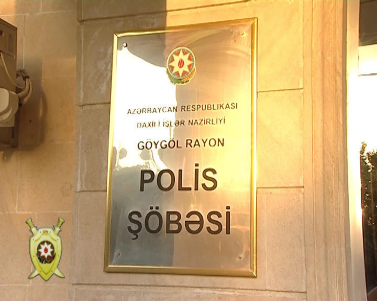 Göygöl Rayon Polis Şöbəsinə yeni rəis müavini təyin olunub