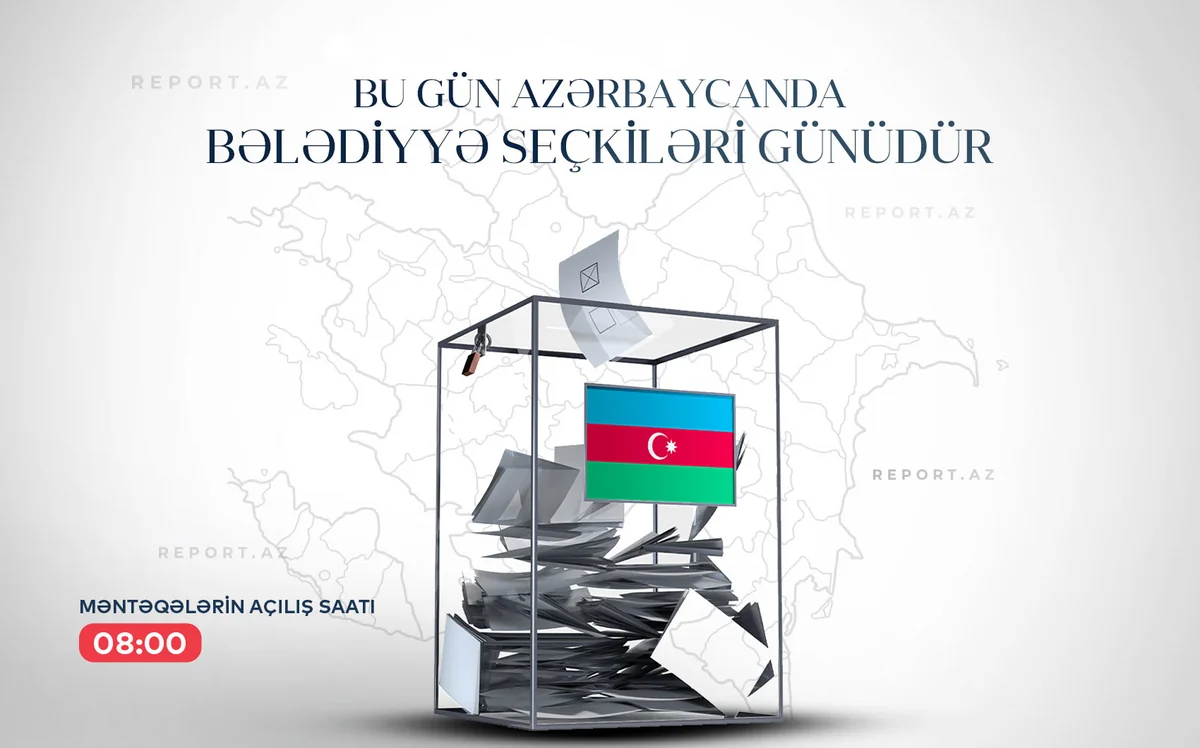 Bu gün Azərbaycanda bələdiyyə seçkiləri keçiriləcək