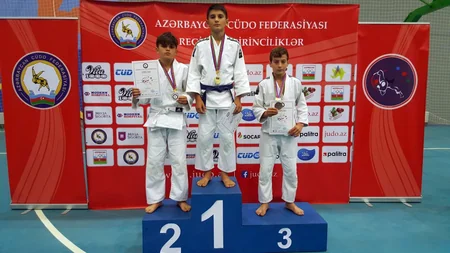 Ağcabədidə cüdo üzrə Aran-Qarabağ bölgə birincilyi keçirilir - FOTO