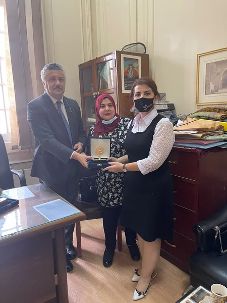 Dil Komissiyası yanında Monitorinq Mərkəzinin nümayəndə heyəti Qahirədə səfərdə olub