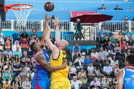 Azərbaycanın basketbol millisi növbəti mərhələdə - FOTOREPORTAJ