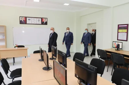Heydər Əliyev Fondunun inşa etdiyi məktəblərin açılışı olub