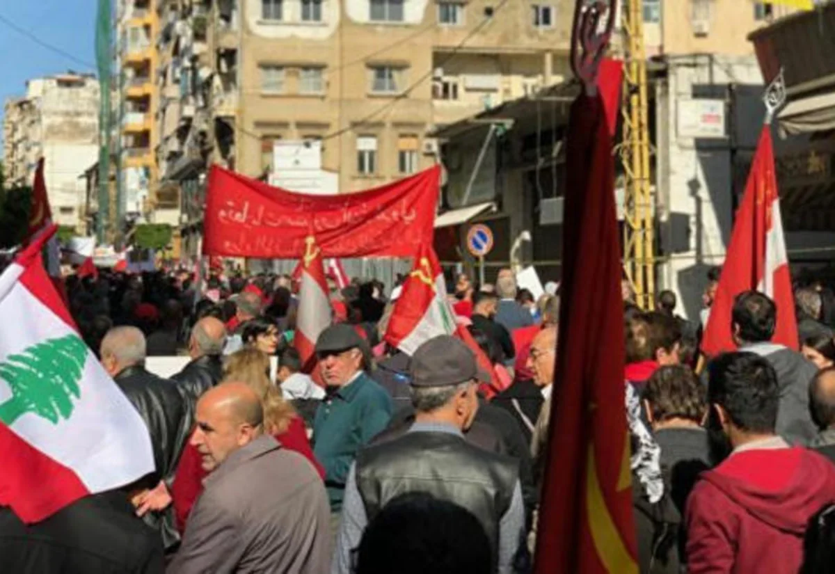 В центре Бейрута проходят акции протеста