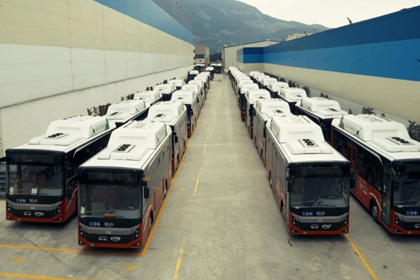 Azərbaycan Türkiyədən 48 milyon dollarlıq avtobus idxal edib