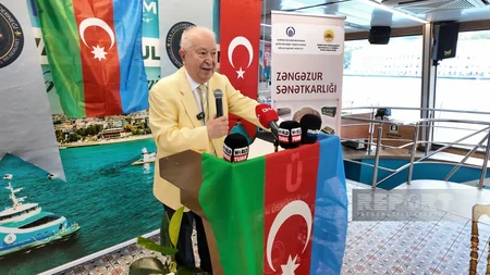 İstanbulda “Valide Sultan” gəmisində “Zəngəzur sənətkarlığı” sərgisi keçirilib
