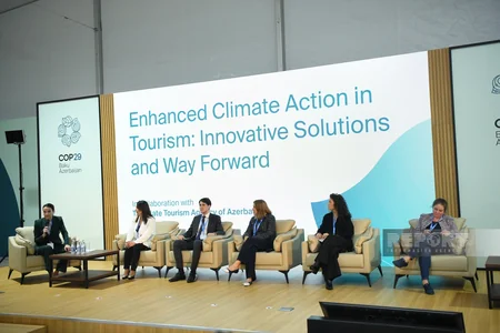 COP29-da turizmdə iqlim fəaliyyətinin gücləndirilməsi istiqamətində tədbir keçirilib