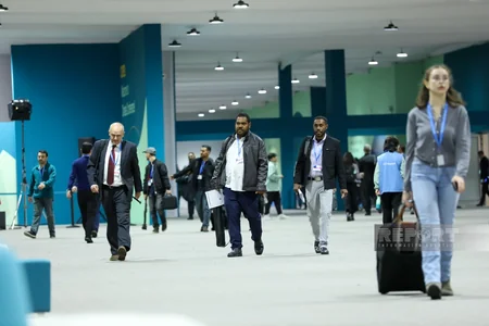 Photos from COP29 Day 8 in Baku