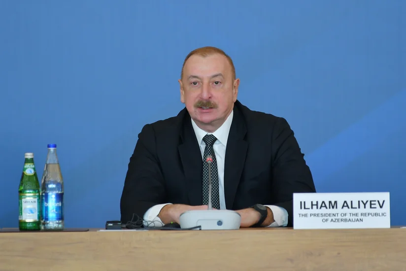 Prezident: Neft və qaz sərvətlərinə sahib olmağımız bizim günahımız deyil və buna görə tənqid edilməməliyik