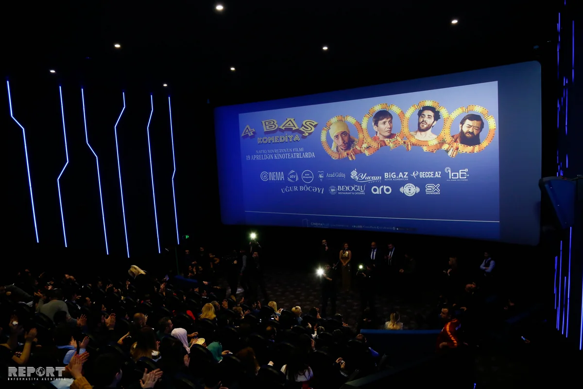 CinemaPlus Gənclik Mallda Dörd baş filminin qalası keçirilib