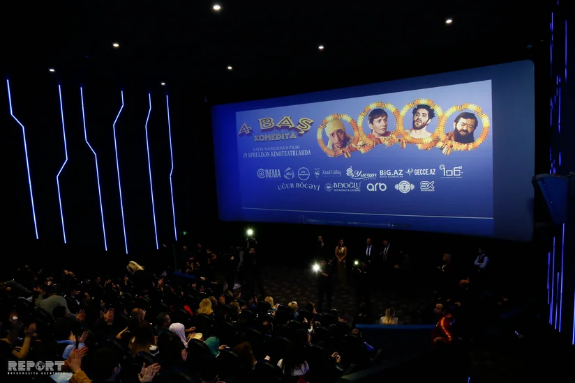 В кинотеатре Cinema Plus состоялась премьера комедийного фильма Четыре головы - ФОТО