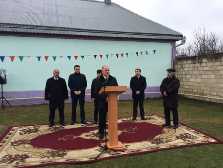 Azərbaycanda daha bir kəndə qaz verilib