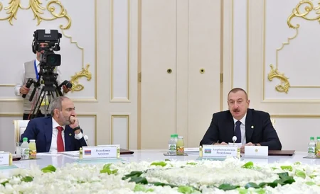 Prezident İlham Əliyev Aşqabadda MDB Dövlət Başçıları Şurasının iclasında çıxış edib - YENİLƏNİB-3 - FOTO