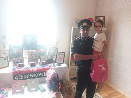 Daşkəsəndə şəhid və aztəminatlı ailələrin övladları ilə görüş olub