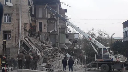 Explosion hits residential building in Ganja, casualties reported - PHOTO - UPDATED