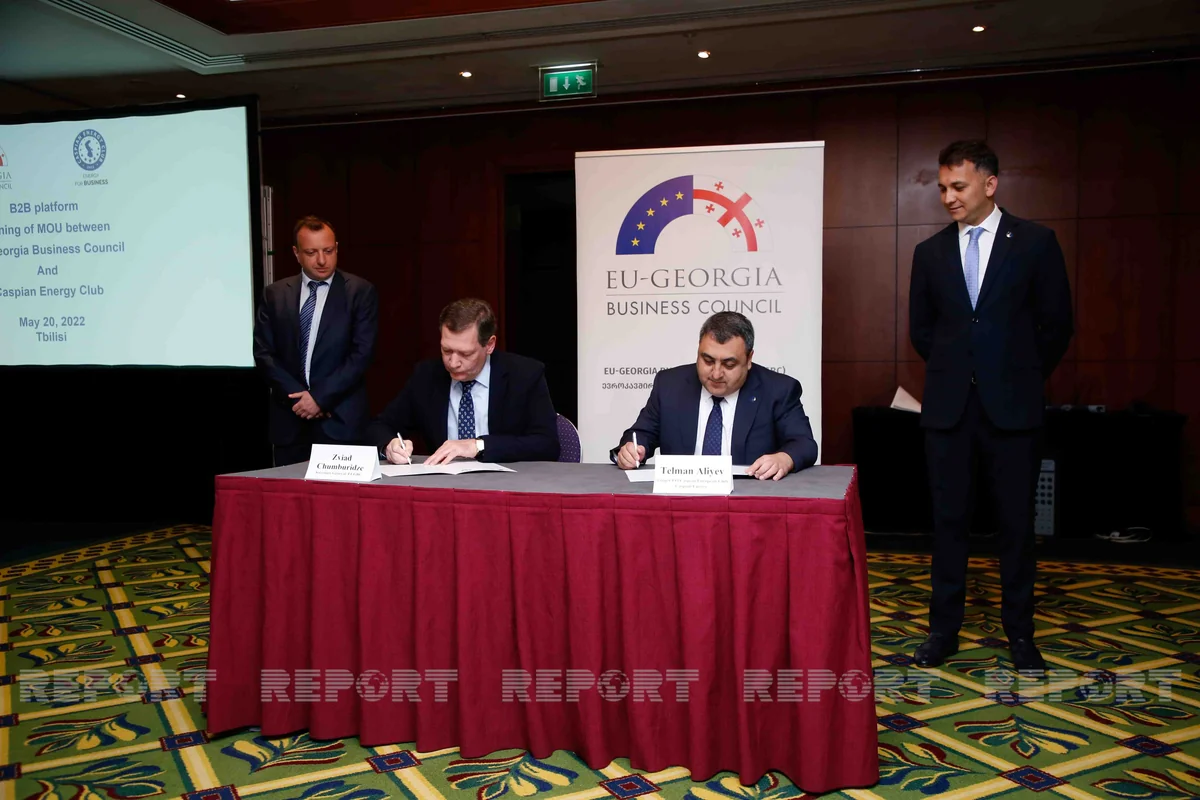 “Caspian Energy Club” Aİ-Gürcüstan Biznes Şurası ilə əməkdaşlıq edəcək