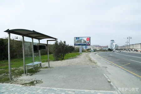 Bakıdakı 600 Avtobus İnformasiya terminalından 200-ü işləmir - FOTOREPORTAJ