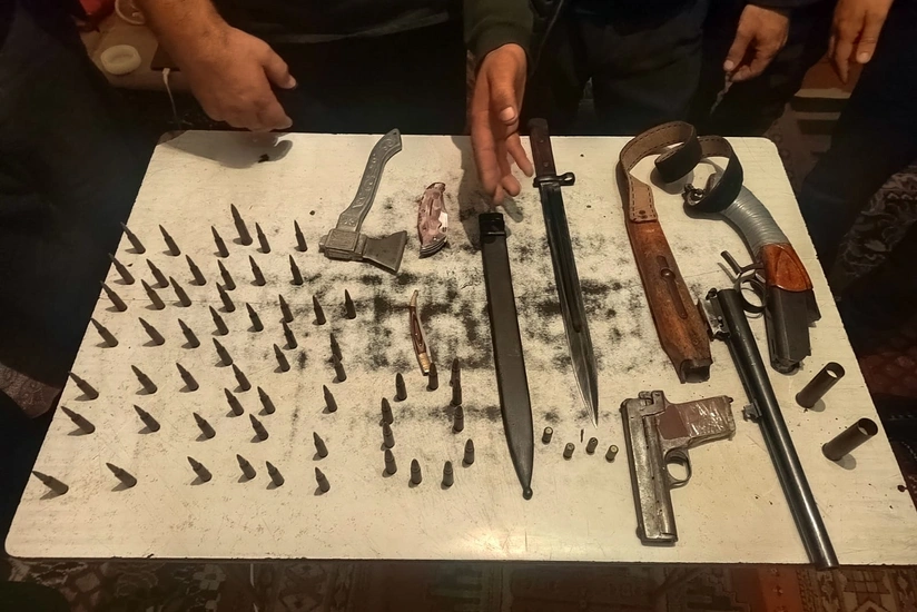 Sabirabad sakininin evindən silah-sursat aşkarlanıb 
