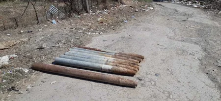 Ağstafa rayonunda 8 ədəd raket tapılıb