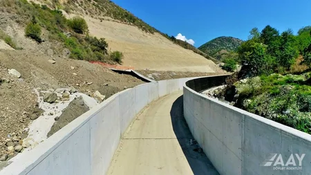 Toğanalı-Kəlbəcər-İstisu yolunun və Murovdağ tunelinin inşası davam etdirilir