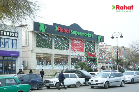 Masallı şəhərində “Rahat” marketin yeni filialı açılıb
