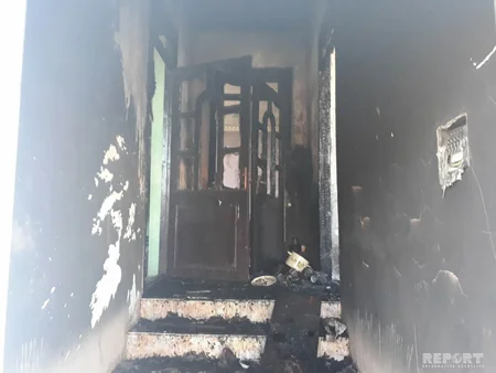 İmişlidə fərdi yaşayış evi yanıb - FOTO