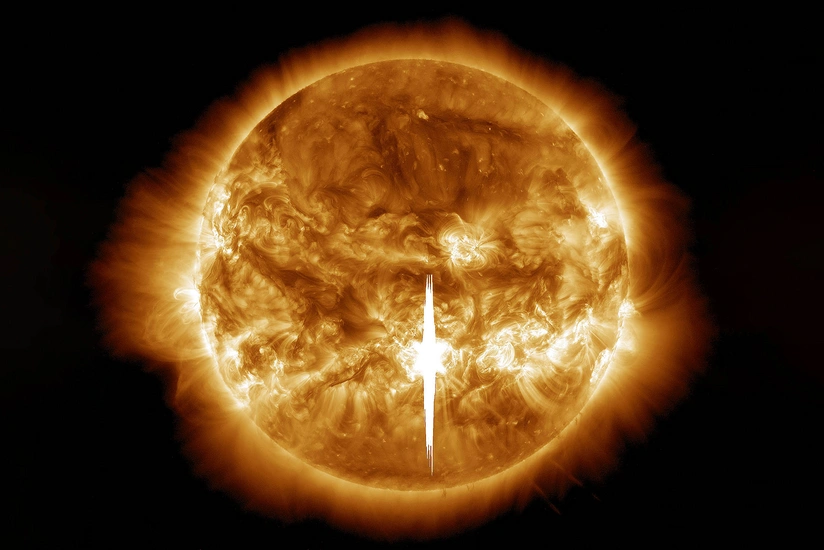 Günəşdə güclü partlayış qeydə alınıb