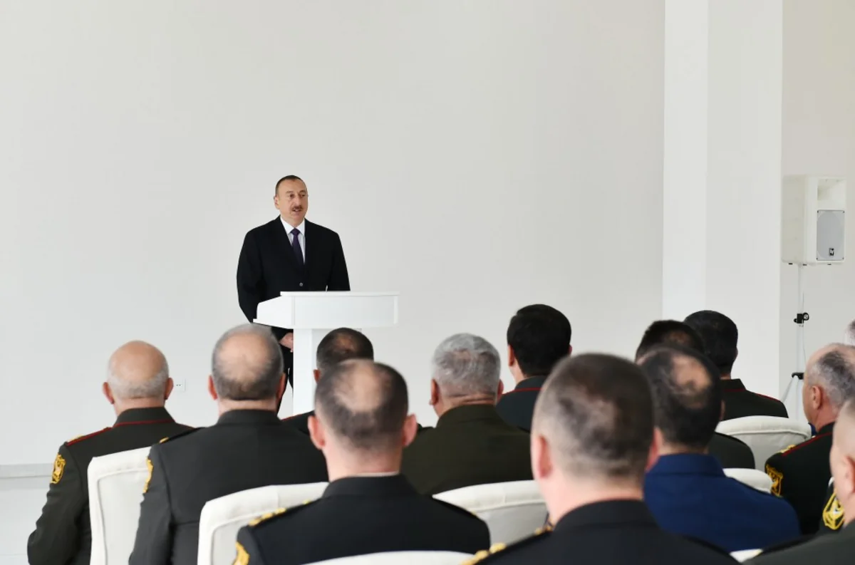Prezident Azərbaycana yeni silah və texnikaların gətirilməsi üçün göstəriş verib
