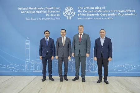 “Rəqəmsal İpək Yolu” layihəsi İqtisadi Əməkdaşlıq Təşkilatının tədbirində təqdim olunub