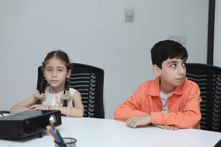 Festive atmosphere at Report News Agency on Children's Day